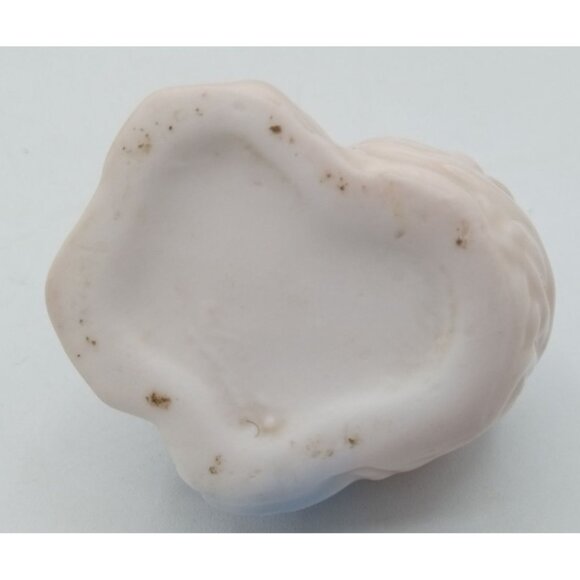 Blue Jay Toothpick Holder Vintage Porcelain 2.25 In Miniature Bird Nest Decor - Picture 14 of 16